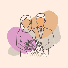 couple invitation card