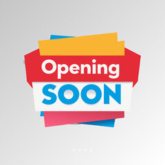 Opening Soon banner