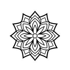 abstract floral ornament