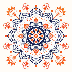 vector abstract floral background