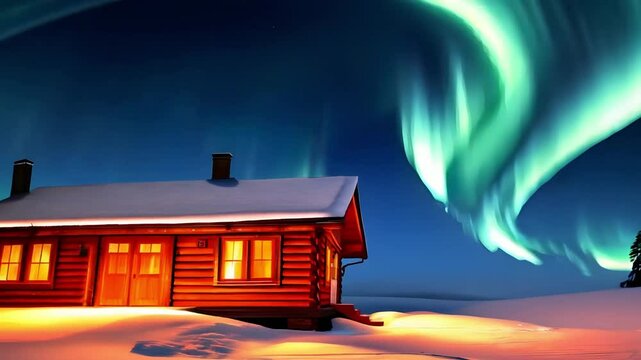 A 3D residential vector illustrates a sky-bound estate, its roof peeking through night clouds