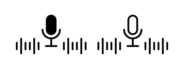 Podcast microphone. Studio table microphone