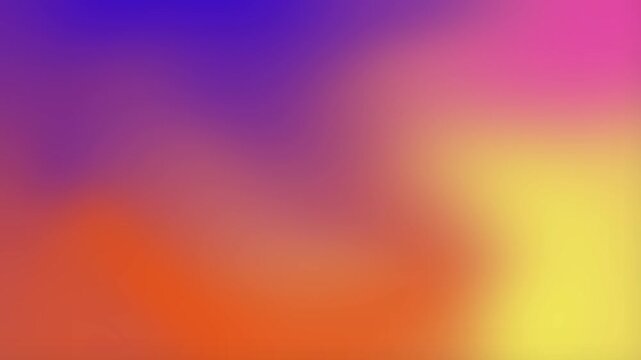 colorful gradient abstract loop background animation in 4k