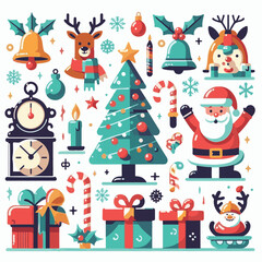 background, christmas, card, illustration, decoration, xmas, design, winter, greeting, white, vector, celebration, holiday, art, banner, happy, merry, tree, abstract, graphic, year, new, invitation, s