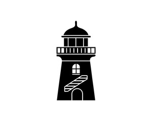 creative details Lighthouse Icon vector illustration