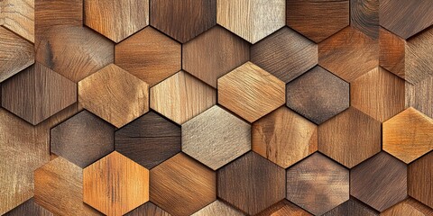 Wood Parquet Flooring Pattern
