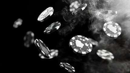 Poker Chips and Smoke
