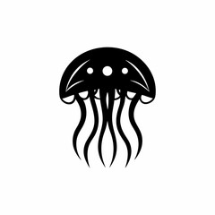 creative detail Jellyfish Icon vector illustration