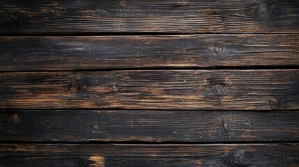 Obraz premium Dark Brown Wood Texture 