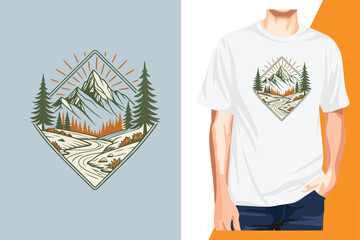 Framed Wilderness Adventure Tee