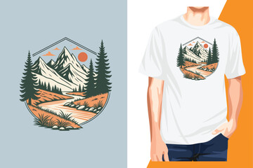 Framed Wilderness Adventure Tee