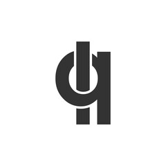 LQ creative geometric initial based modern and minimal logo. Letter l q trendy fonts.
