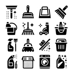 cleaning Icon Set