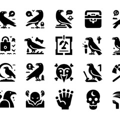 crows Icon Set