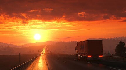 Sunrise Highway Truck Delivery