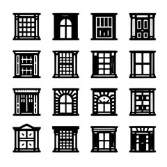 Fototapeta premium windows Icon Set
