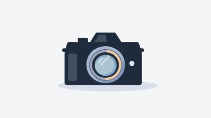 Digital Camera Icon Photography Equipment Graphic for Website Blog App