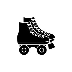 creative details Roller Skates Icon vector illustration