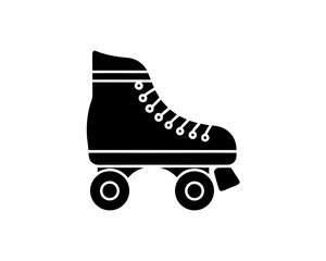 creative details Roller Skates Icon vector illustration