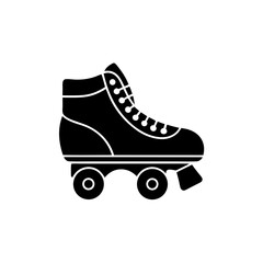 creative details Roller Skates Icon vector illustration