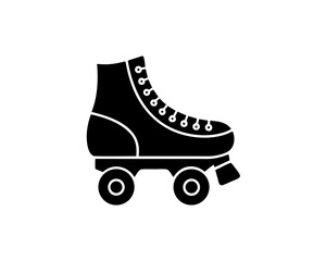 creative details Roller Skates Icon vector illustration