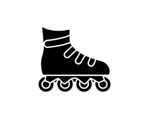 creative details Roller Skates Icon vector illustration