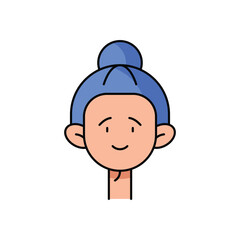 Waitress  Vector icon