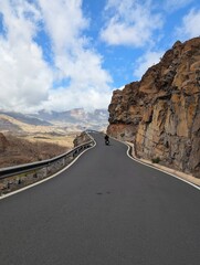 Mountain roads of Gran Canaria
