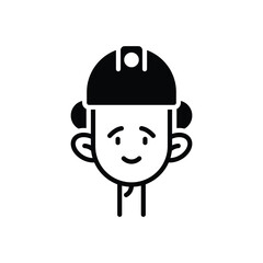 Firefighter Vector icon