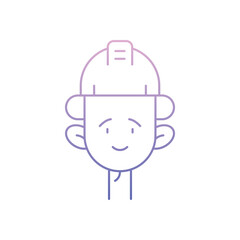 Builder  Vector icon