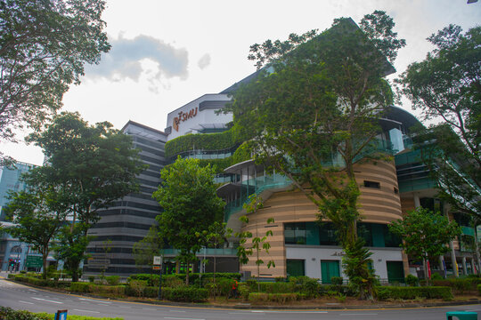 Singapore Management University (SMU) School of Economics on Bras Basah Road at Prinsep Street in Museum district in Central Area, Singapore. 