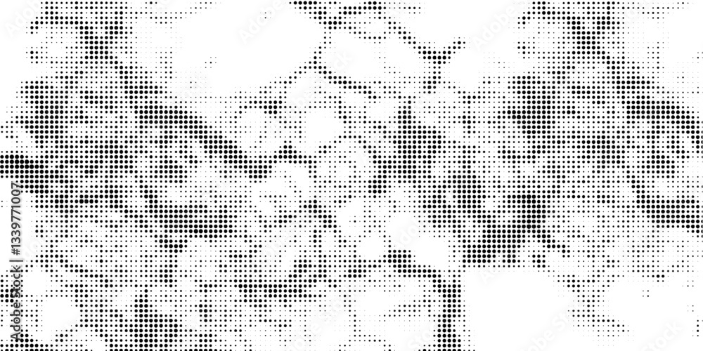 Poster abstract grunge background. abstract halftone gradient texture background. black and white dotted ha