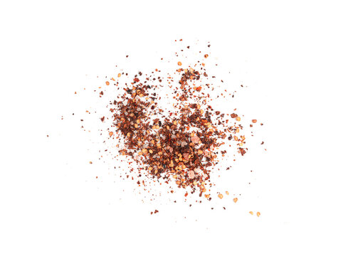 Chili and salt seasoning, red chilli pepper spice powder, dry crushed hot pepper flakes
