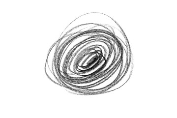 Naklejka premium pencil scribble isolated doodle hand draw