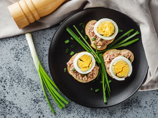Canned Tuna Toast A Healthy Gourmet Snack