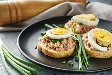 Canned Tuna Toast A Healthy Gourmet Snack