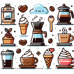 coffee, drink, beverage, cafe, cup, background, caffeine, espresso, aroma, mug, morning, food, hot, brown, closeup, breakfast, black, dark, fresh, white, mocha, cappuccino, isolated, break, design, la
