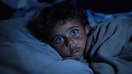 A Frightened Child in the Night