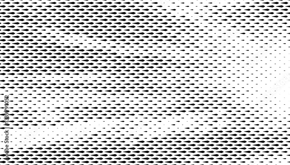 Poster black and white smooth transition of geometric shape for sporty background and jersey design. fully 