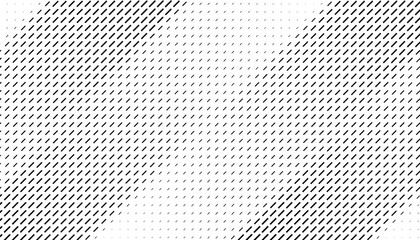 Black and white smooth transition of geometric pattern with halftone effect for modern background and jersey design. Fully editable vector element 