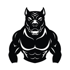 Obraz premium vector illustration of a wolf mascot logo