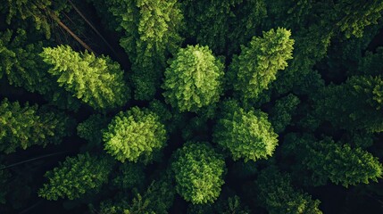 Naklejka premium Sustainable Forestry Wallpapers: Support Sustainable Forestry with Sustainable Forestry Wallpapers, Featuring Healthy Forests, Green Trees, and Conservation Efforts.