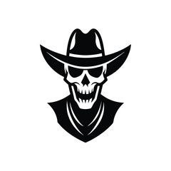 cowboy hat vector mascot logo