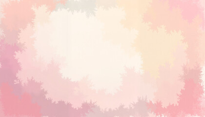 Obraz premium Warm pastel abstract composition with gentle brush textures, soothing art