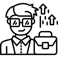 Manager Icon Vector Element