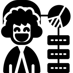 Blogger Icon Vector Element