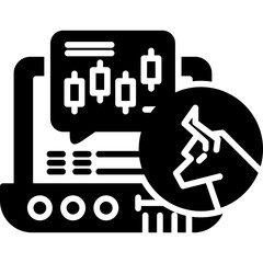 Bull Market Icon Vector Element