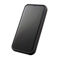Sleek Black Smartphone Case Protective and Stylish Mobile Phone Cover