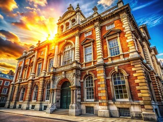 Fototapeta premium Royal College of Art - Iconic Architecture, London