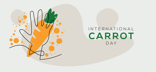 International carrot day, held on 4 April.